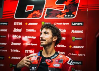 MotoGP, Pecco Bagnaia (P3): “No sprint é o problema do costume, se não parto à frente…”