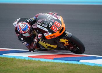 MotoGP: Moto2, Jake Dixon domina na chuva e lidera a FP1 no circuito das Américas