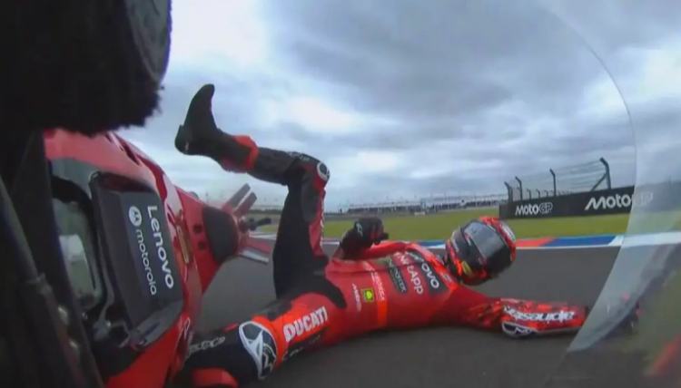 MotoGP, Francesco Bagnaia: “Após a queda já me via fora da Q2”