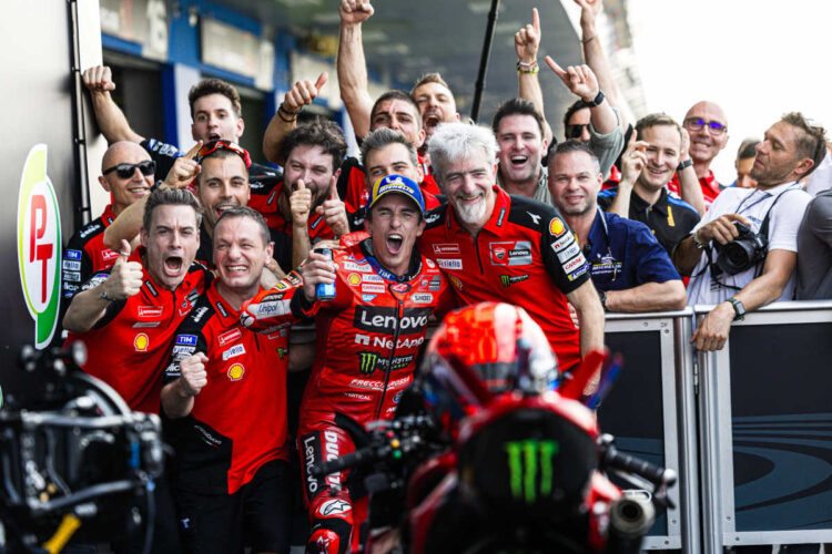 MotoGP: Troféu Ducati? Gigi Dall’Igna ‘Três máquinas Ducati nos pódios;e na primeira linha’
