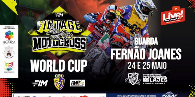 Taça do Mundo FIM de Motocross Vintage 2025: Em Fernão Joanes no mês de maio
