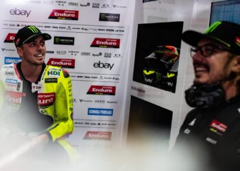 MotoGP, Fabio Di Giannantonio (P2): “O objetivo é lutar pela pole position”