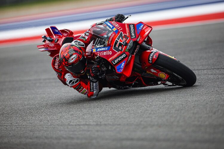 MotoGP, Francesco Bagnaia (3º): “Vamos ter que nos esforçar um pouco mais”