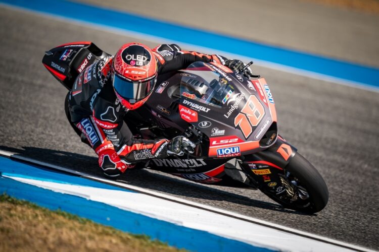 Moto2, Q2 Tailândia: ‘Manu’ Gonzalez festeja com a Intact GP a pole position