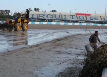 MotoGP: Circuito Angel Nieto em Jerez, completamente inundado