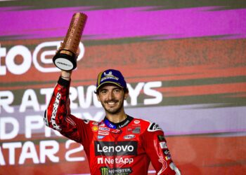 MotoGP: Que recuperação! Bagnaia ‘nunca se sabe o que pode acontecer quando se parte do 11º lugar’