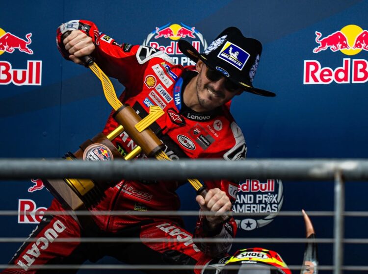 MotoGP: Bagnaia é o primeiro companheiro de equipa de Marc Márquez a vencer desde Dani Pedrosa