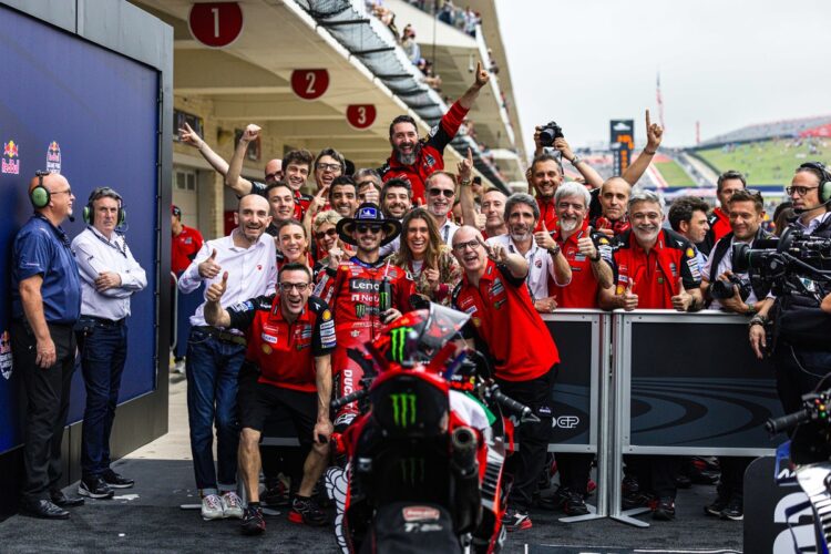 MotoGP: Gigi Dall’Igna ‘Temos um lado da garagem muito feliz e o outro nem tanto’