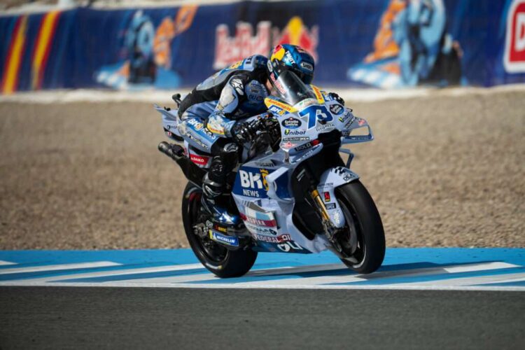 MotoGP, Jerez, PR: Alex Márquez recupera o 1º lugar após queda a 170 km/h