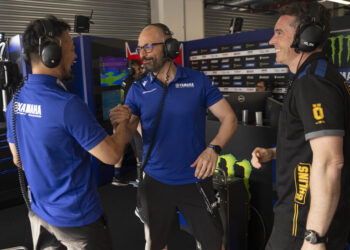 MotoGP: Yamaha começou a testar o motor V4 na M1