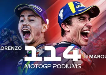 MotoGP: Marc Márquez igualou Jorge Lorenzo no número de pódios e não só…