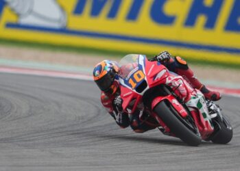 MotoGP: Escolha de pneus errada para Luca Marini no COTA