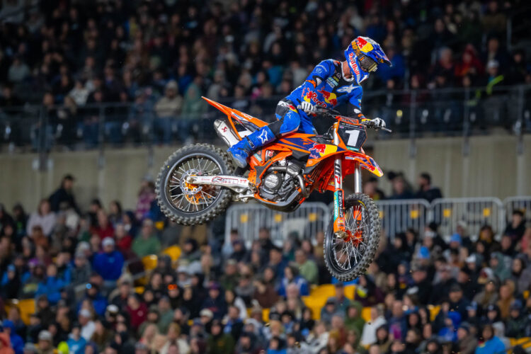AMA Supercross: 250SX, Tom Vialle vence pela primeira vez esta época em Pittsburgh