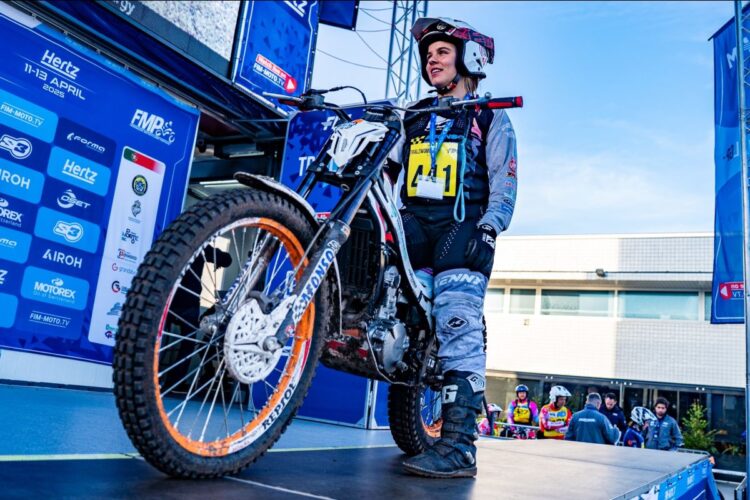 TrialGP: Mariana Afonso acarinhada em casa