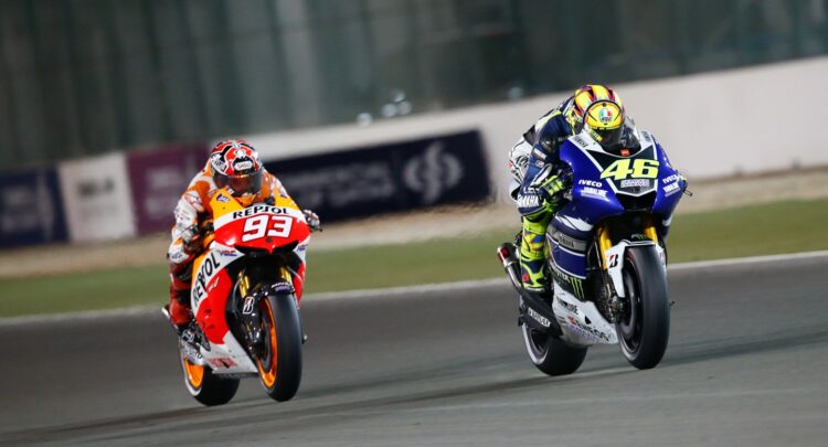 MotoGP: Recordar, a grande luta entre Marc Márquez e Valentino Rossi no Qatar