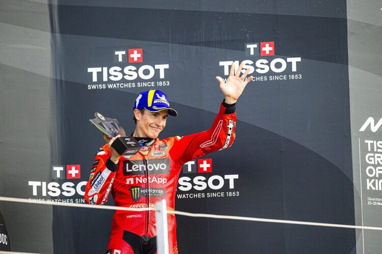 MotoGP, Marc Márquez: “Parecia que estava num parque aquático”