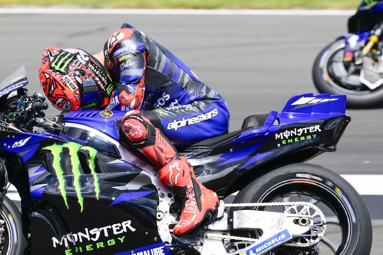 MotoGP Silverstone: Porque chorou Fabio Quartararo