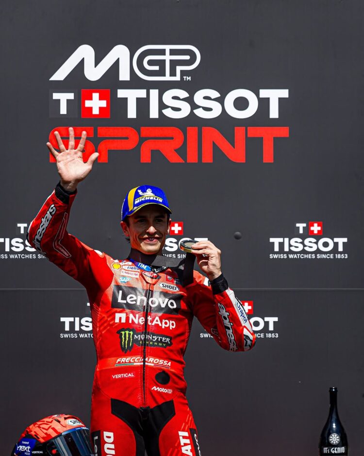 MotoGP: “Sr. Sábados” Marc Márquez venceu seis de seis corridas Sprint em 2025