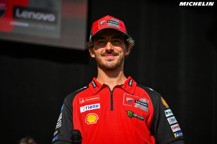 MotoGP: Objetivo definido! Bagnaia ‘Objetivo é ter mais confiança na dianteira para rodar como eu quiser’