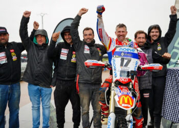 TT: Adrenalina e Inovação, Baja da Extremadura pela Visão do Team Bianchi Prata Honda-Marco de Canaveses