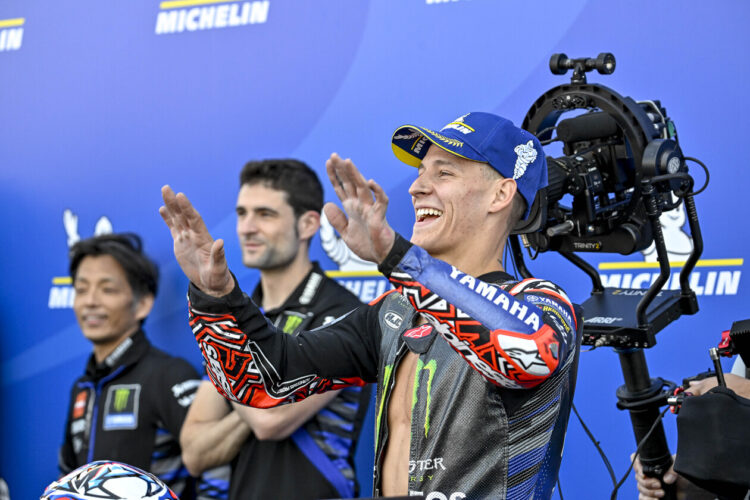 MotoGP, Quartararo e a mensagem para os fãs: “Por favor, torçam por mim amanhã”