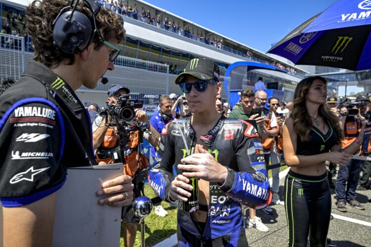 MotoGP: Em casa! Quartararo quer “ver como a nova especificação do motor se comporta em Le Mans’