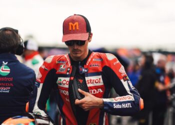 MotoGP: Erro na escolha de pneu limitou Luca Marini para um possível resultado no top 5