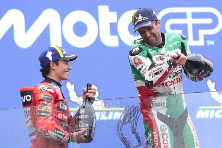 MotoGP, Johann Zarco: “Uma vitória “mágica, a cereja no topo do bolo”