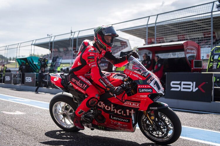 WSBK, Nicolo Bulega: “Não tinha a certeza se conseguiria correr hoje”