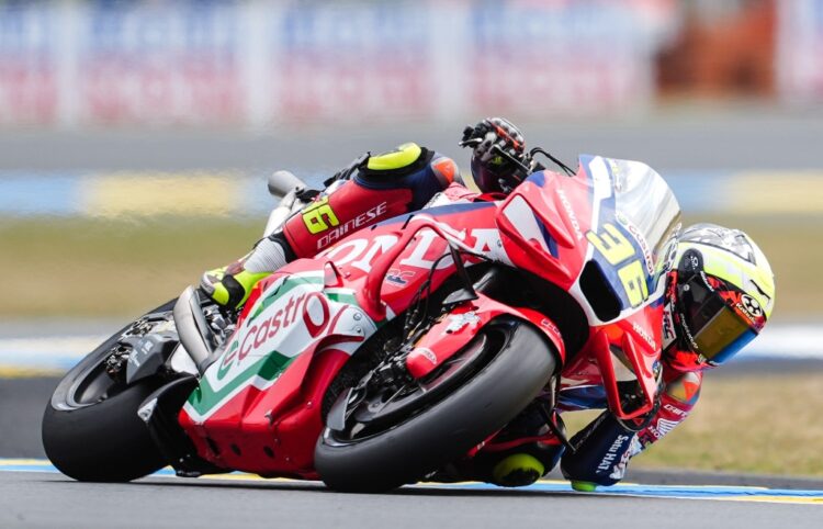 MotoGP, Warm-up: Chuva chegou a Le Mans e Mir foi o mais rápido