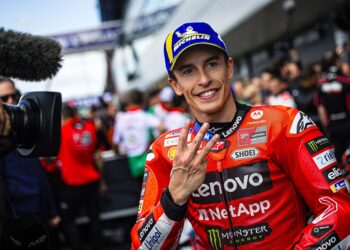 MotoGP, Marc Márquez (P1): “O instinto guia-me em Aragão, mas preciso manter o foco”