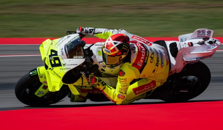MotoGP, Aragão Q1: Di Giannantonio e Quartararo passam ao Q2, Oliveira 6º