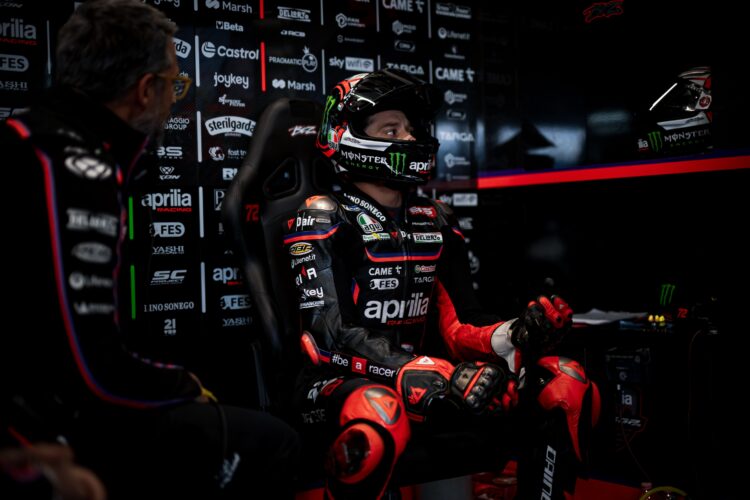 MotoGP: Série de bons resultados irá continuar para Bezzecchi e para a Aprilia em Aragão?