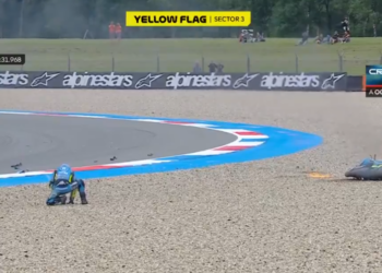 MotoGP: O impressionante “highside” de Ai Ogura na sessão PR