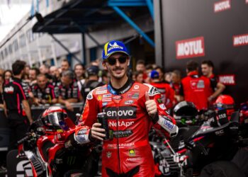 MotoGP: Não foi desta! Bagnaia ‘pela primeira vez,senti que tinha uma chance real de lutar pela vitória’