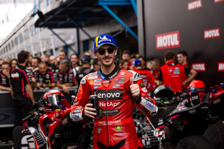 MotoGP: Não foi desta! Bagnaia ‘pela primeira vez,senti que tinha uma chance real de lutar pela vitória’