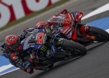 MotoGP, Fabio Quartararo (DNF): “Não creio que tenha caído porque tinha um pneu usado à frente”