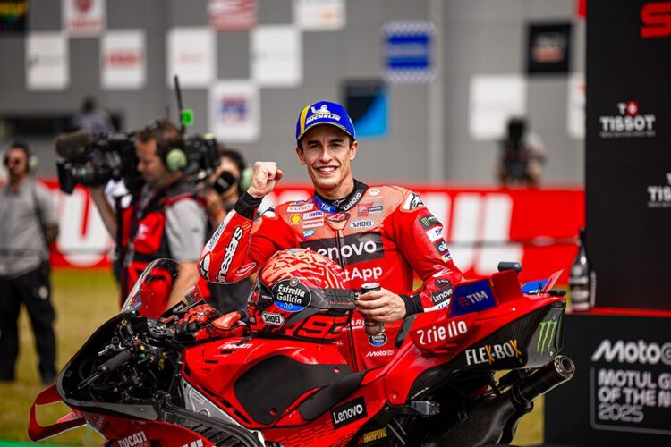 MotoGP, Marc Márquez (P1): “Está feito! Consegui garantir mais uma vitória”