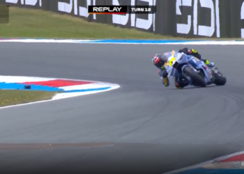 MotoGP: A espetacular derrapagem de Fermín Aldeguer na curva 12 do circuito de Assen