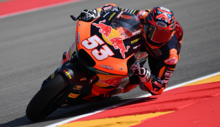 Moto2, Aragão FP1: Magia turca de Deniz Oncu