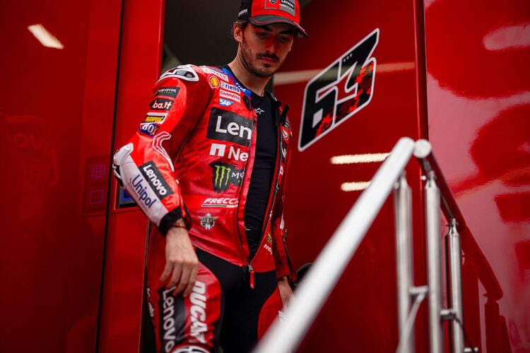 MotoGP, Francesco Bagnaia (P5): “Sempre tive dificuldades nas corridas Sprint”