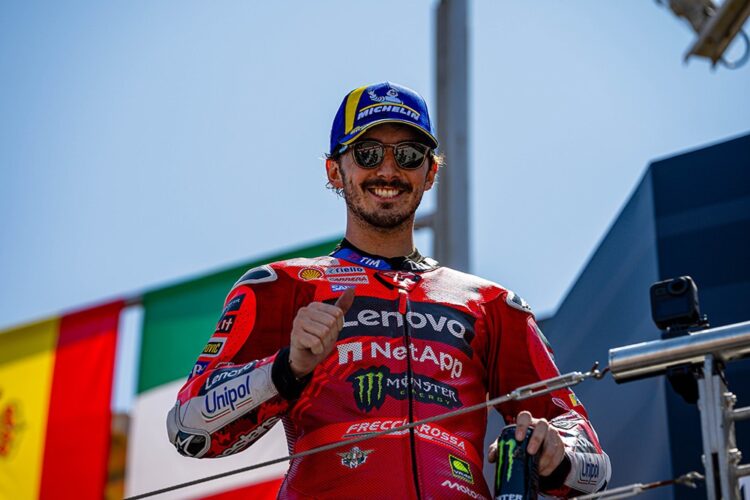 MotoGP, Pecco Bagnaia: “Foi o melhor teste da temporada”
