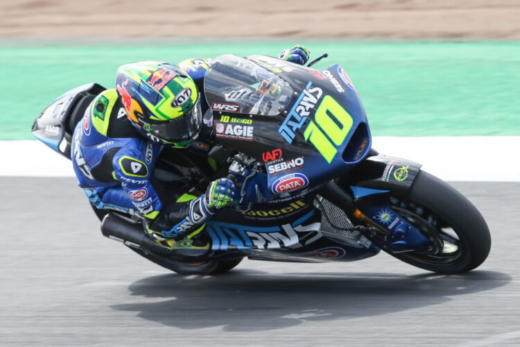 Moto2, Mugello Q2: Pole de Diogo Moreira antes da confusão
