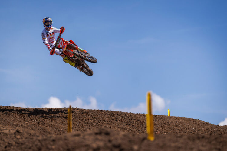 MXGP: MX2, Simon Längenfelder com fim de semana perfeito em Matterley Basin