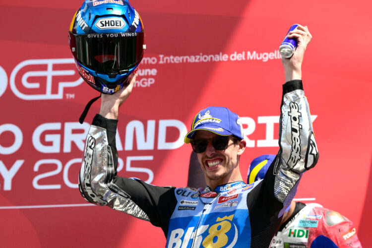 MotoGP: Alex Márquez (P2) mostrou uma ‘versão quase perfeita’ em Mugello