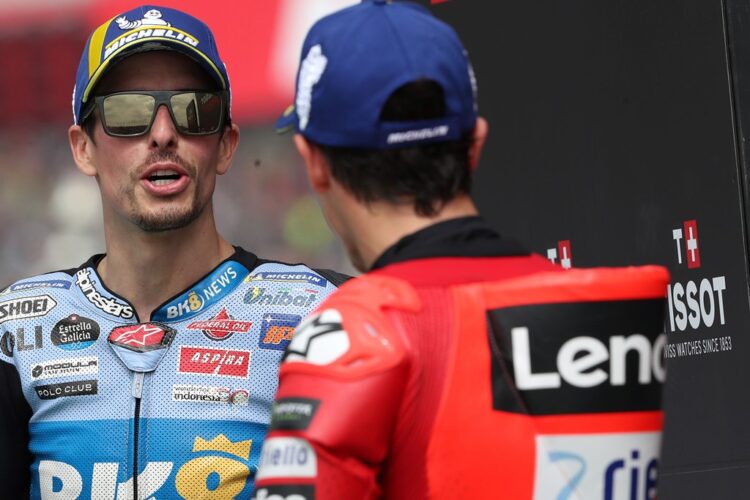 MotoGP, Alex Márquez (P2): “Perdia para o Marc na chicane e na primeira curva”