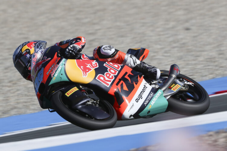 Moto3, Assen: Rueda vence corrida louca que termina com bandeira vermelha