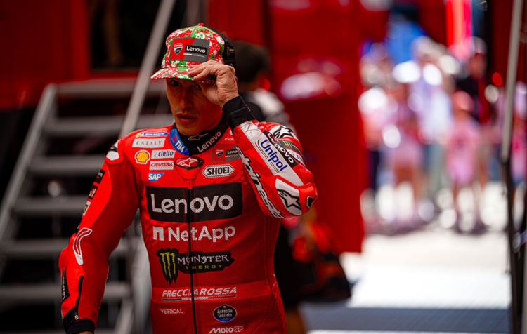 MotoGP, Marc Márquez (P1) explica a partida fracassada: “Não vi o semáforo”