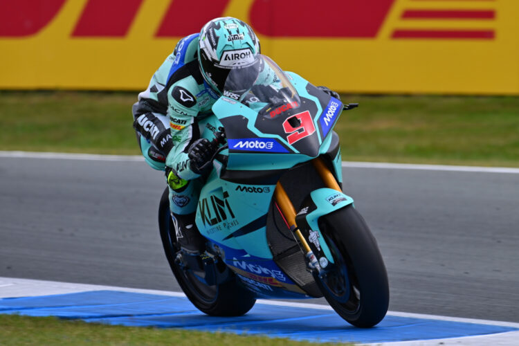 MotoE, Assen Corrida 1: Mantovani vence depois da queda de Casadei