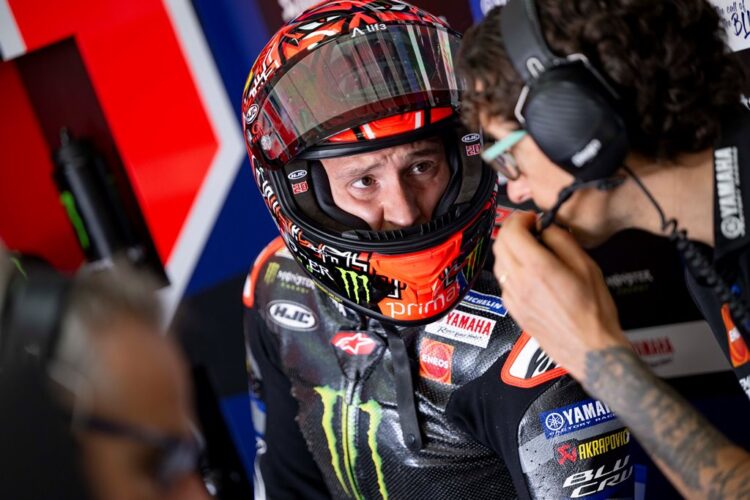 MotoGP, Fabio Quartararo (P18): “Conduzir a moto assim é assustador, não me diverti nada”